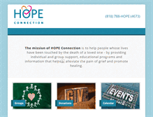 Tablet Screenshot of hopegroups.org